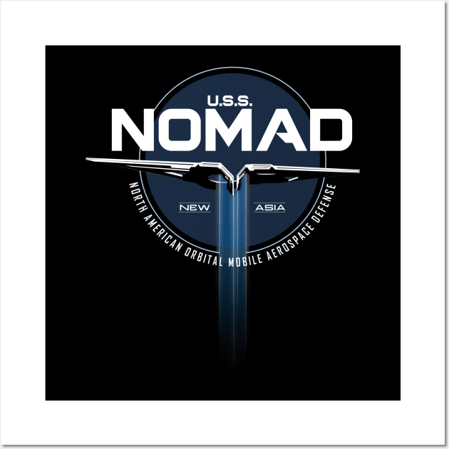 USS Nomad Wall Art by MindsparkCreative